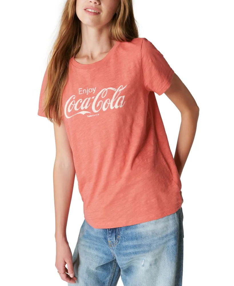 Lucky Brand Women's Coca-Cola Classic Cotton T-Shirt
