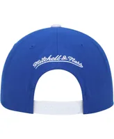 Men's Mitchell & Ness Blue Tampa Bay Lightning Core Team Ground 2.0 Snapback Hat