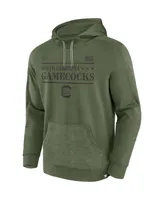 Men's Fanatics Olive South Carolina Gamecocks Oht Military-Inspired Appreciation Stencil Pullover Hoodie