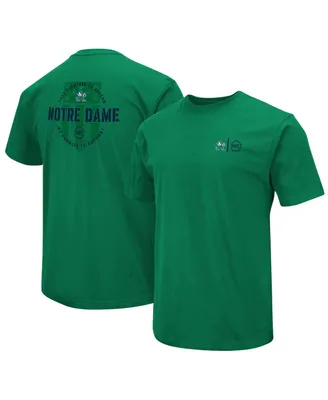 Men's Colosseum Kelly Green Notre Dame Fighting Irish Oht Military-Inspired Appreciation T-shirt