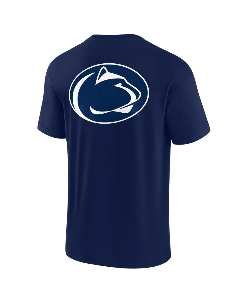 Men's and Women's Fanatics Signature Navy Penn State Nittany Lions Super Soft Short Sleeve T-shirt