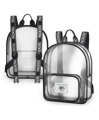 Men's and Women's Wear by Erin Andrews Green Bay Packers Clear Stadium Backpack