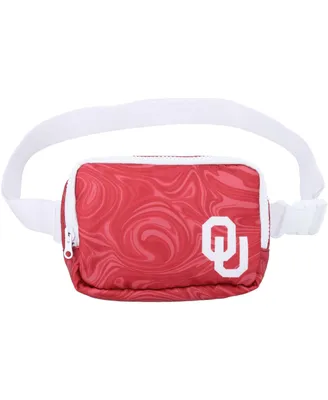 Women's ZooZatz Oklahoma Sooners Swirly Belt Adjustable Fanny Pack Bag