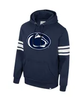 Men's Colosseum Navy Penn State Nittany Lions Saluting Pullover Hoodie