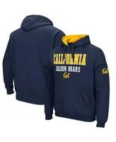 Men's Colosseum Navy Cal Bears Sunrise Pullover Hoodie