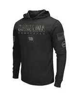 Men's Colosseum Black South Carolina Gamecocks Big and Tall Oht Military-Inspired Appreciation Tango Long Sleeve Hoodie T-shirt