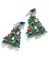 Women's Baublebar New England Patriots Tree Earrings