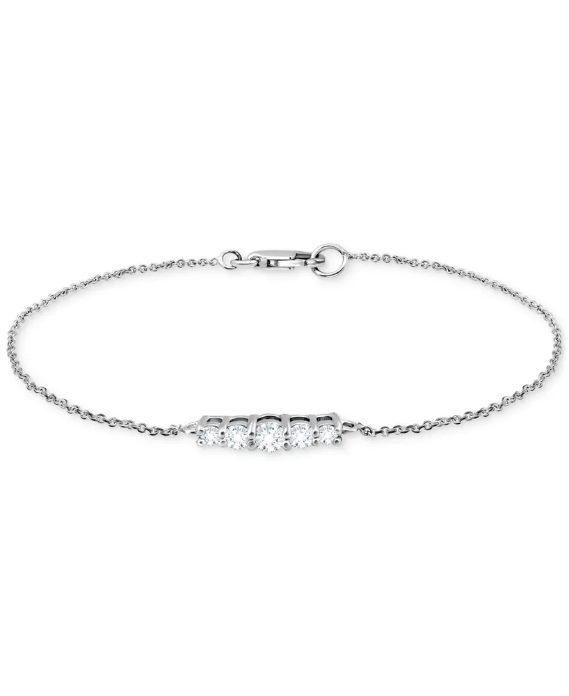 Giani Bernini Cubic Zirconia Link Bracelet, Created for Macy's