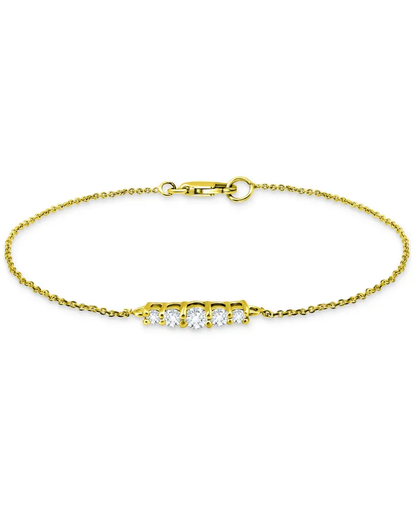 Giani Bernini Cubic Zirconia Link Bracelet, Created for Macy's