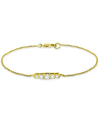 Giani Bernini Cubic Zirconia Link Bracelet, Created for Macy's