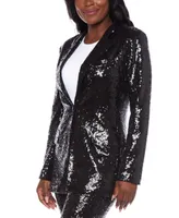 Alex & Sophia Juniors' Sequined Blazer