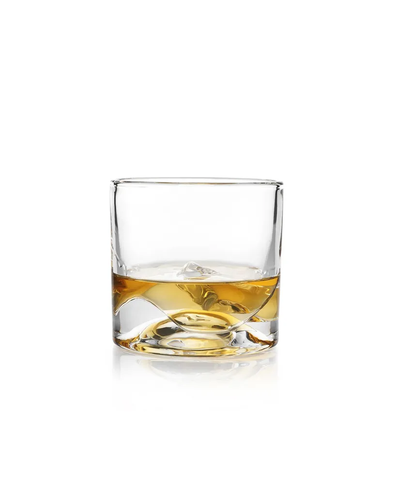 Liiton The Peaks Whiskey Glasses, Set of 4