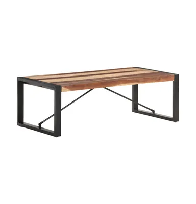 Coffee Table 47.2"x23.6"x15.7" Solid Wood with Sheesham Finish