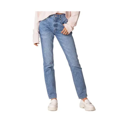 Women's Swift high rise straight leg jeans - Blue