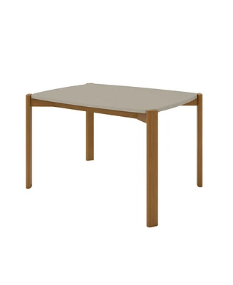 Manhattan Comfort Gales 47.24" Medium Density Fiberboard Rectangular Dining Table