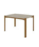 Manhattan Comfort Gales 47.24" Medium Density Fiberboard Rectangular Dining Table