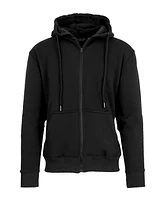 Blue Ice Men's Fleece-Lined Full-Zip Hoodie