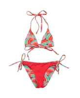 Geo Melon Sustainable Triangle Bikini