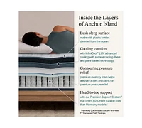 Closeout! Beautyrest Harmony Lux Anchor Island 14.75" Plush Pillow Top Mattress