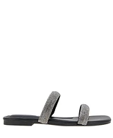 BCBGeneration Women's Glannis Rhinestone Embellished Sandal
