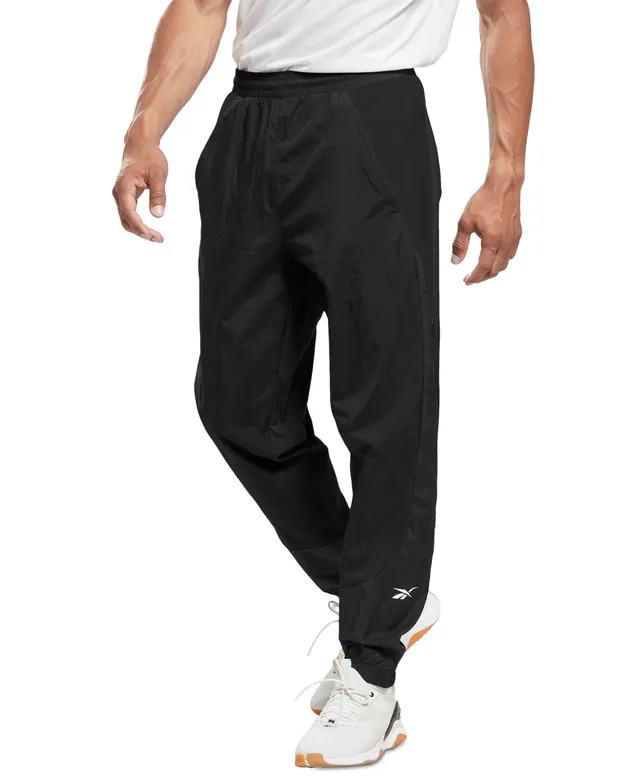 Reebok Men's Regular-Fit Identity Vector Drawstring Track Pants