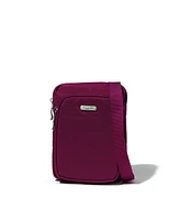 Baggallini Dual Zipper N/S Crossbody
