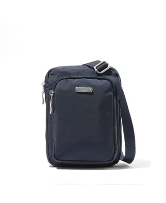 Baggallini Dual Zipper N/S Crossbody