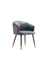 Manhattan Comfort Reeva 22.5" Faux Leather Upholstered Dining Chair