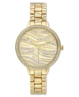 I.n.c. International Concepts Women's Crystal Bracelet Watch 38mm, Created for Macy's