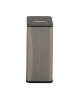 Household Essentials Stainless Steel Slim Trash Can