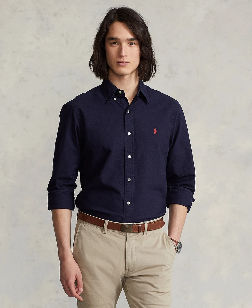 Polo Ralph Lauren Men's Garment-Dyed Oxford Shirt