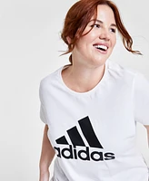 adidas Women's Essentials Logo Cotton T-Shirt, Xs-4X