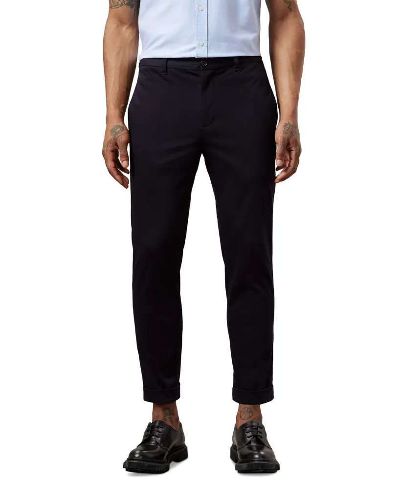 Frank and Oak Men's The Flex Tapered-Fit 4-Way Stretch Chino Pants