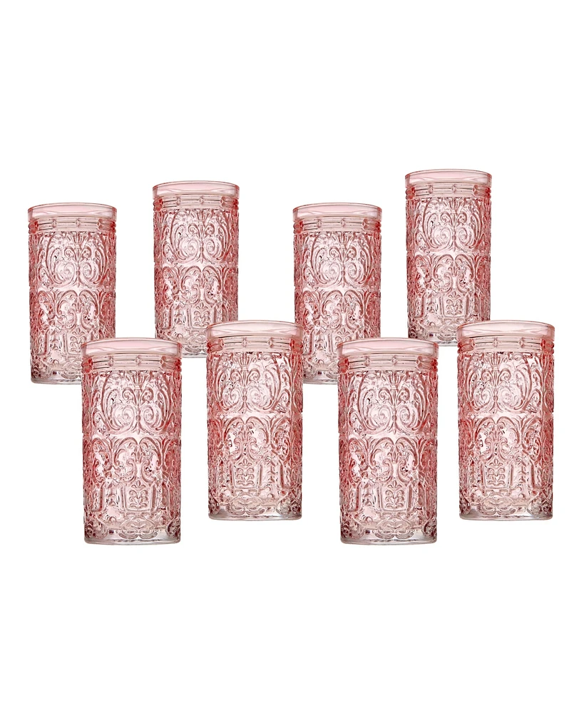 Godinger Jax Highball Glasses, Set of 8