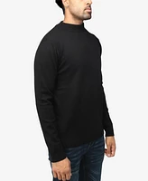 X-Ray Men's Basice Mock Neck Midweight Pullover Sweater