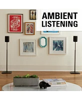 Sanus WSSA2 Adjustable Height Wireless Speaker Stands for Sonos One, Play:1, and Play:3 - Pair