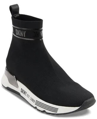 Dkny Women's Neddie Pull-On Sock Sneakers