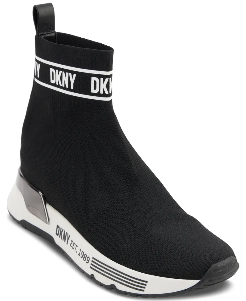 Dkny Women's Neddie Pull-On Sock Sneakers