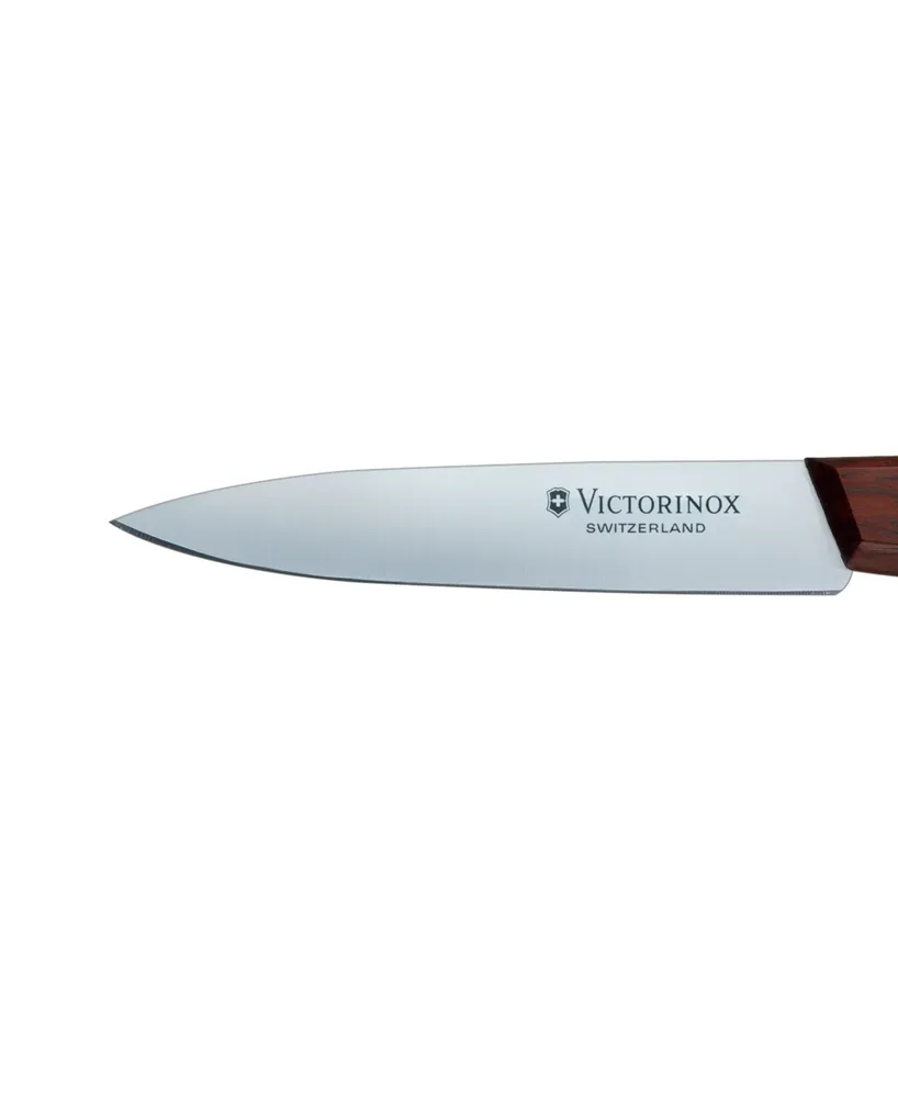 Victorinox Stainless Steel 3.2" Pairing Knife with Wood Handle