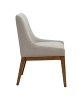 Ink+Ivy 23.25" 2-Pc. Frank Wide Fabric Upholstered Dining Chair