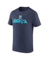 Men's Nike Navy Barcelona Mercurial Sleeve T-shirt