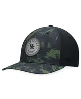 Men's Top of the World Black Kentucky Wildcats Oht Military-Inspired Appreciation Camo Render Flex Hat