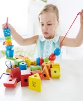 Hape String-Along Shapes Block Stacking Game