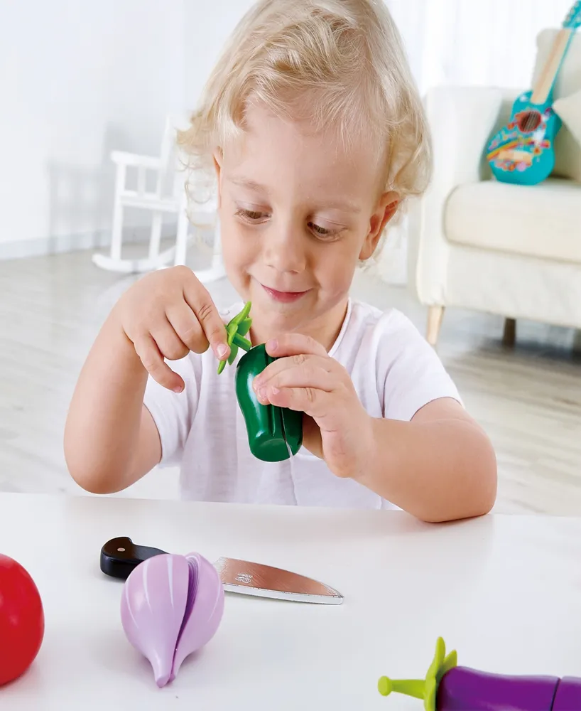 Hape Garden Vegetables Kitchen Food Playset