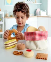 Hape Toddler Bread Basket Kitchen Food Playset