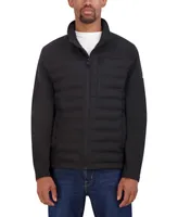 Nautica Men's Tech Shell Hybrid Jacket