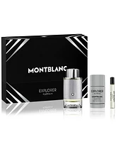 Montblanc Men's -Pc. Explorer Platinum Eau de Parfum Gift Set