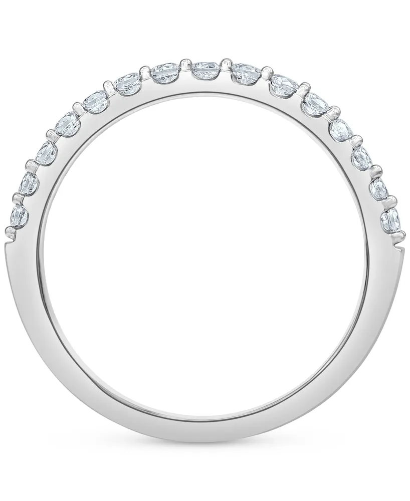 Diamond Halo Three Piece Bridal Set (3 ct. t.w.) in 14k White Gold