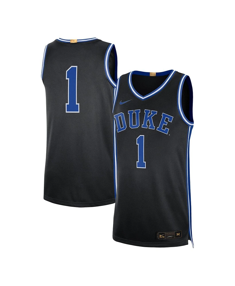 Jordan Men's #1Duke Blue Devils Limited Authentic Jersey