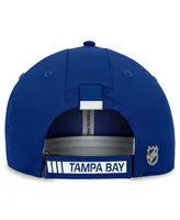 Men's Fanatics Blue Tampa Bay Lightning Authentic Pro Rink Adjustable Hat